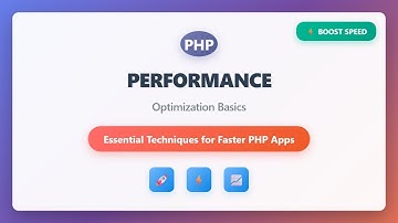 🚀 PHP Performance Optimization: Beginner