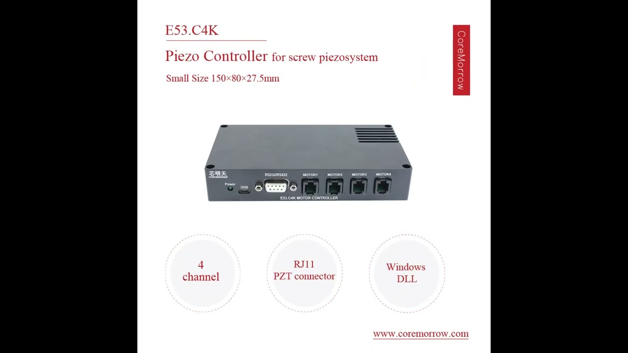 Piezo Controller for screw piezo system