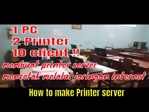 Video: Cara Membuat Printer Mencetak