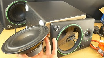 Mackie CR5 BT Speakers Disassembly