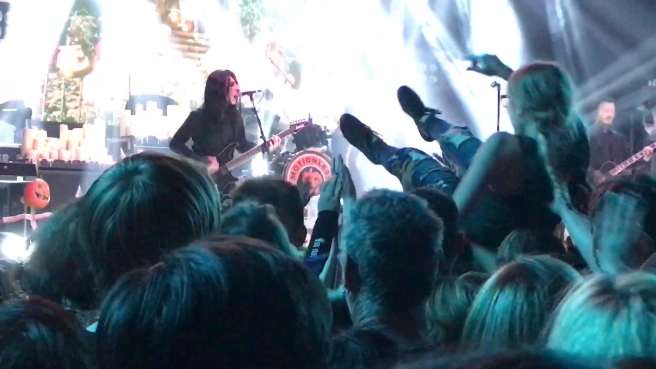 Motionless In White "Reincarnate" LIVE! The End Is Here Tour Dallas