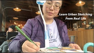Urban Sketching: The Real Life Experience 🎨 Ink and Watercolors on Location in Vancouver