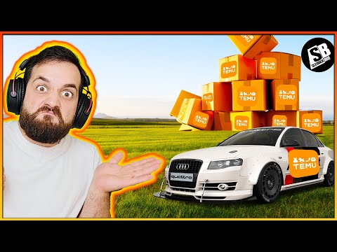 ვამარიაჟებ მანქანას მხოლოდ TEMU-ს ნაწილებით 