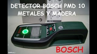 ✅✅✅ DETECTOR METALES Y MADERA BOSCH, modelo muy económico y fiable, buena opción para metal y madera