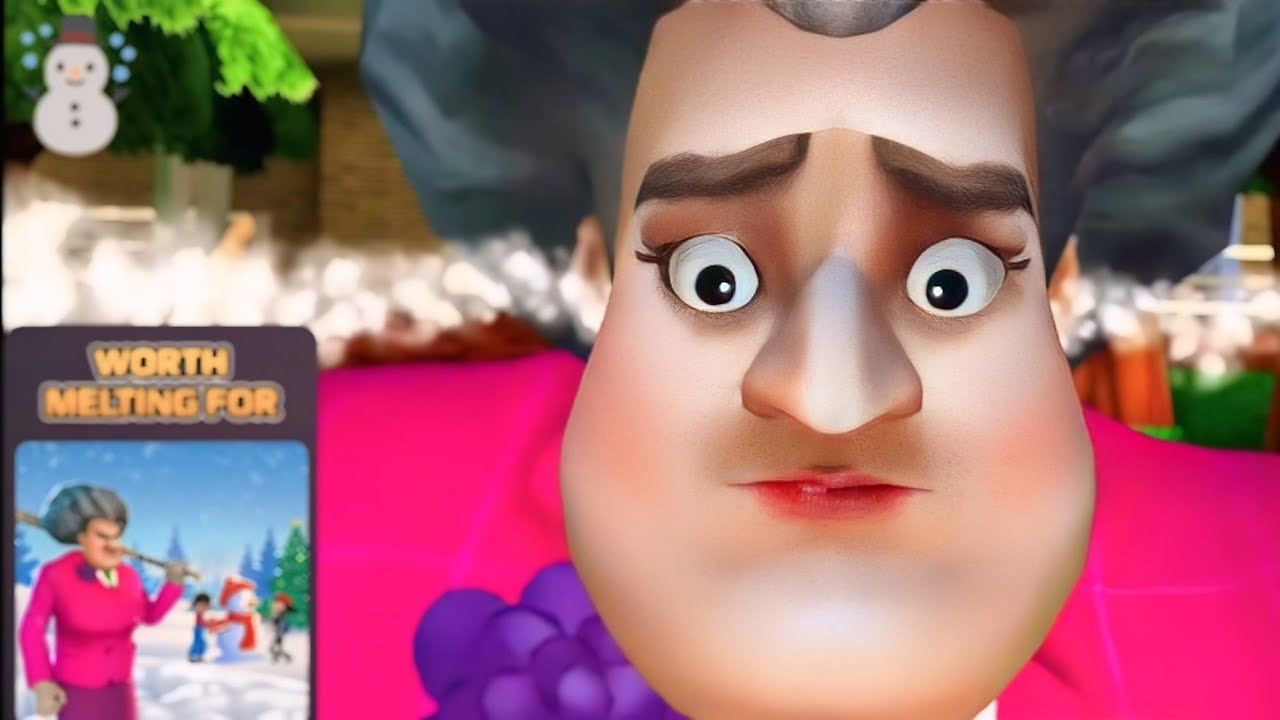 Scary Teacher Snow Mission ☃️ | Snowman Fun Gone Wrong! 🤯| Worth Melting For | Funny Gameplay👻