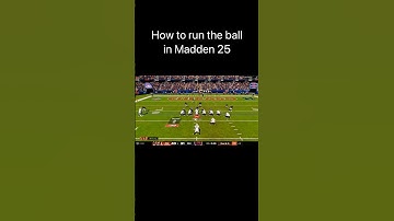 Madden 25 tips: How to run the ball? #tutorial #madden #gaming #subscribe #share #fyp #viral