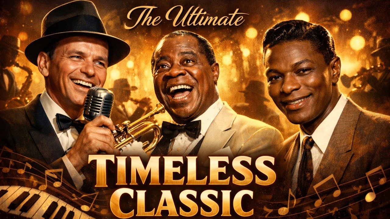 Frank Sinatra, Louis Armstrong, Nat King Cole🎷Golden 50s–70s Jazz Hits|The Ultimate Timeless Classic