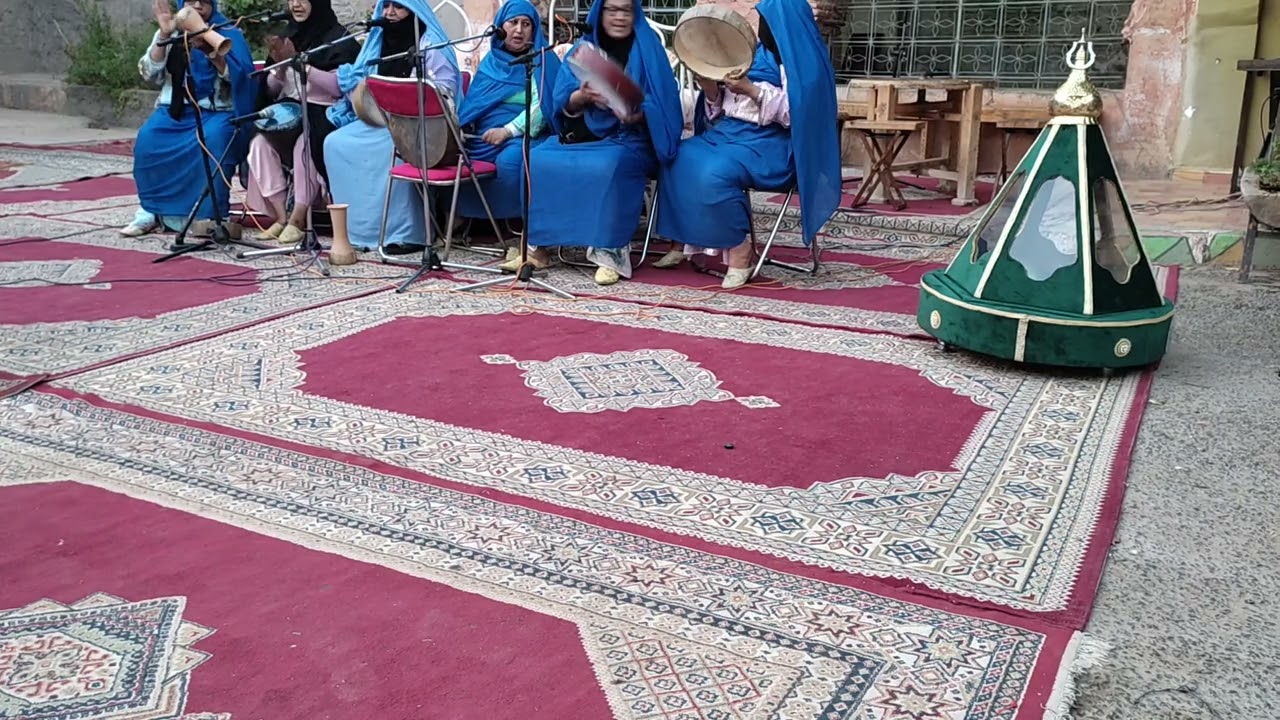 الجزء 4❤️لعابات تارودانت يشاركن في ليلة البركة بمعرض باب القصبة بتارودانت ❤️2022