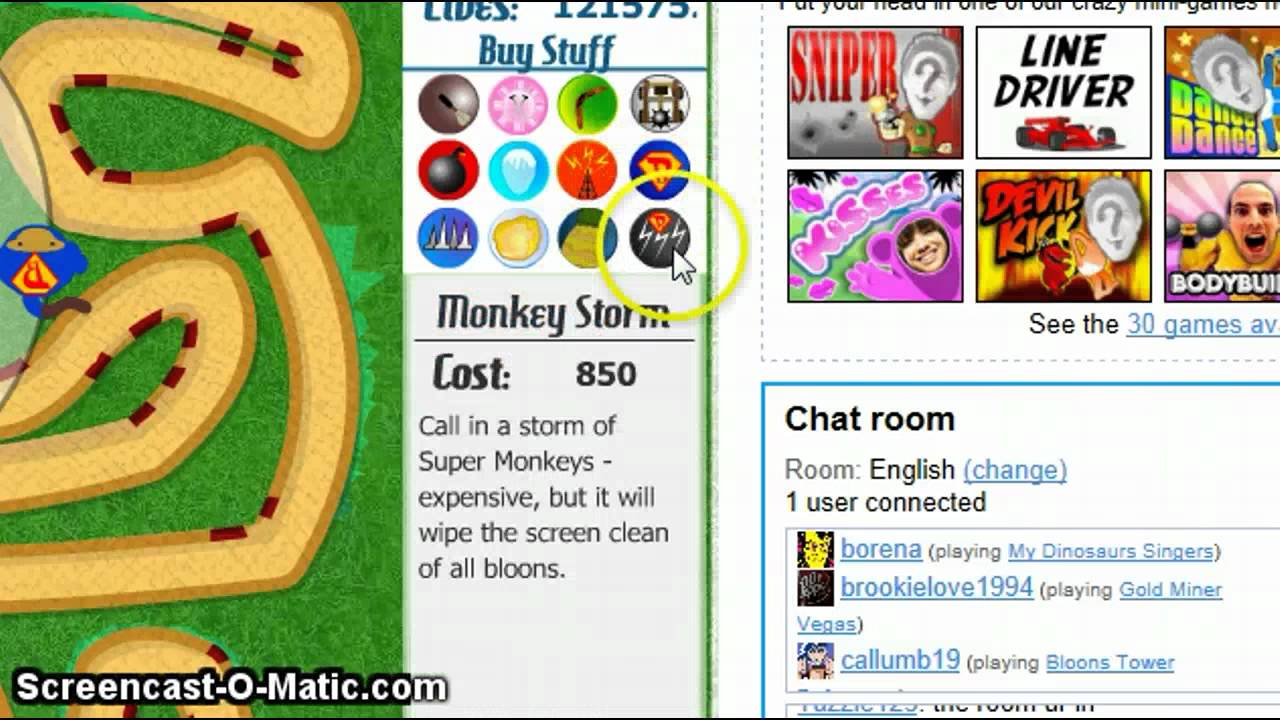monkey bloons tower defense 3