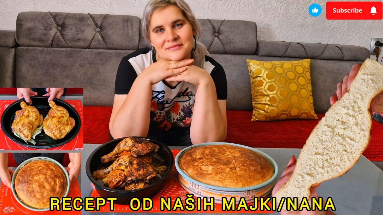 ✨️DOMAĆI HLJEB, RECEPT OD NAŠIH MAJKI🩷i još KUPUS-BATACI za RUČAK✨️