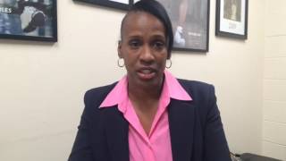 Jackie Joyner-Kersee talks about Internet access and the high jump