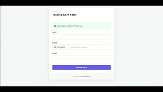 QuickForm lets you quickly create & manage custom forms to capture and organize customer data easily