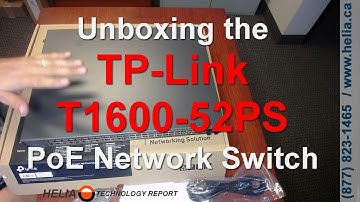 Unboxing the TPLink T16000 52PS Powered Network Switch