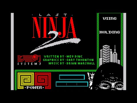 Last Ninja 2. ZX Spectrum. Прохождение