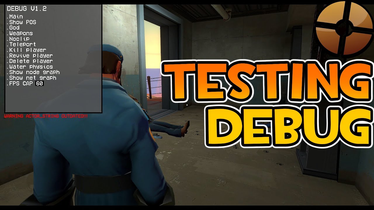 TF2 Testing the Debug menu - YouTube