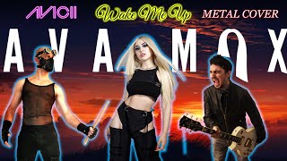 AVA MAX SING WAKE ME UP (Avicii) 2021 - METAL ROCK COVER VERSION LIVE REMIX