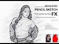 Realistic Pencil Sketch FX Photoshop Action
