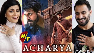 ACHARYA TRAILER - Megastar Chiranjeevi, Ram Charan | Pooja Hegde | Koratala Siva | REACTION!!