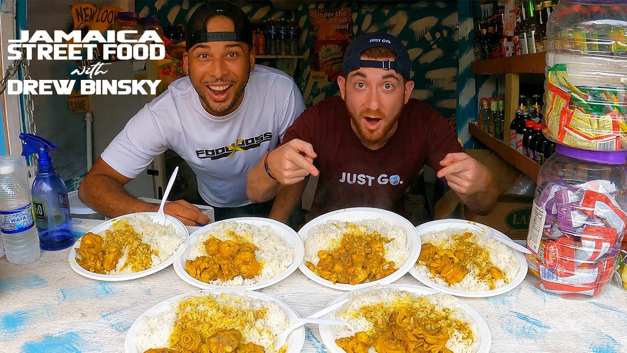 ULTIMATE JAMAICAN STREET FOOD COOKOUT WITH DREW BINSKY!! BLUE MOUNTAINS