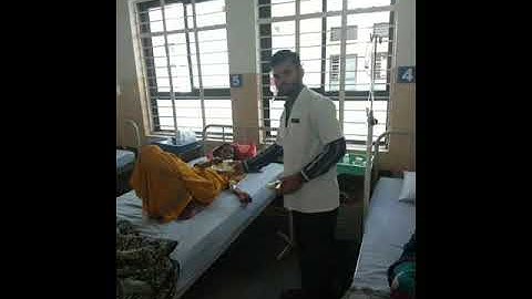 Fruit distribution in BLDE hospital Bijapur