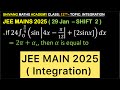 If 24∫_0^(𝜋/4) (sin|4𝑥−𝜋/12|+[2sin𝑥])𝑑𝑥=2𝜋+𝛼, then 𝛼 is equal to #jee #maths #jeebatch #jeemaths