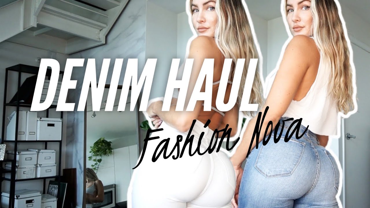 Fashion Nova Denim Haul | Casi Davis