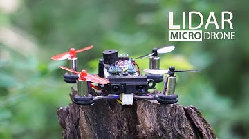 LIDAR Micro Drone with Proximity Sensing using Arduino Pro Mini