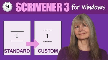Scrivener 3 for Windows: Custom Title Decoration
