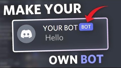 How to make a Discord Bot Without Downloading Anything!
