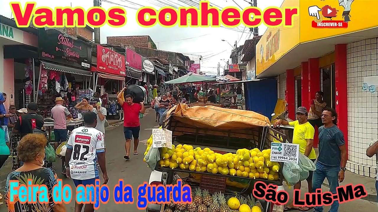 Feira e o bairro do anjo da guarda - São Luis-Ma.