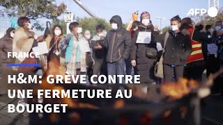 H&M: des salariés d'un entrepôt du Bourget, près de Paris, sont en grève | AFP