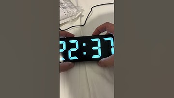 Unboxing a digital table clock from AliExpress – only $3.5! ⏰📦 #unboxing