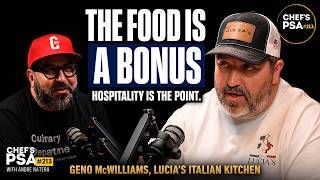 Geno McWilliams on Why Guests Forget the Food But Remember Everything Else