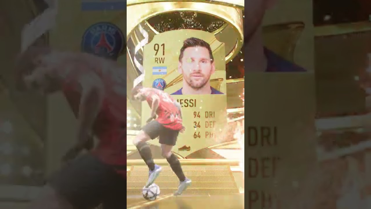 I packed MESSI from a 78+ Pack!!! 🥳