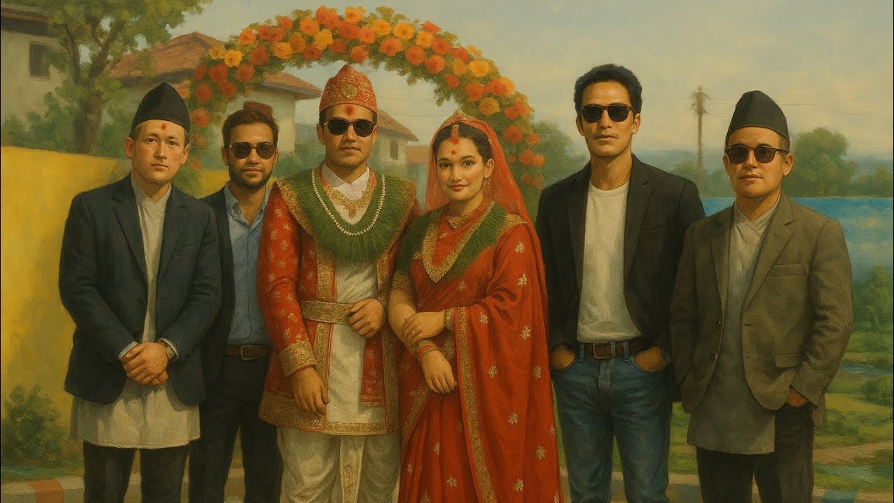 Bijay ko biye  ma janti