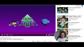 How to NOT use items in Super Mario Bros. 3 reaction video