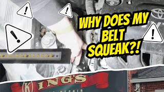 Why Is Your Car’s Belt Squeaking (Toyota Yaris Example)