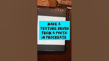 Procreate Texture Brush Tutorial #procreatetips #procreatetutorial #procreatebrush #procreatebrushes