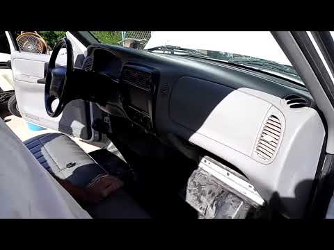 1996 Ford Ranger heater core removal - YouTube
