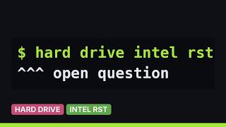 Add a hard drive to expand RAID 5 array on Intel RST (Rapid Storage Technology) (2 Solutions!!)