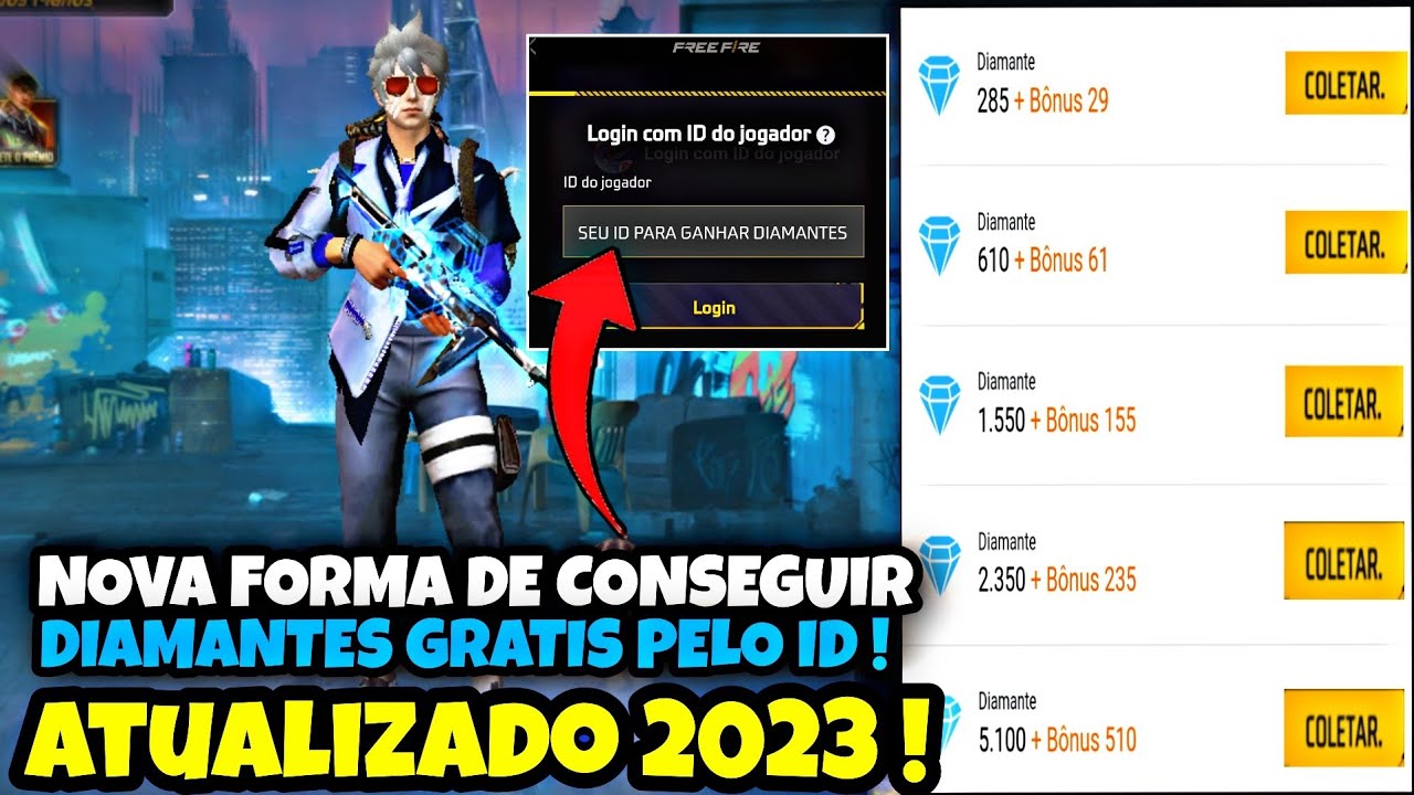 COMO GANHAR DIAMANTES DE GRAÇA NO FREE FIRE EM 2020!! ATIVANDO CÓDIGOS!! 