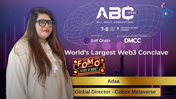 Adaa Global Director of Cobox Metaverse | ABC Conclave 2023!