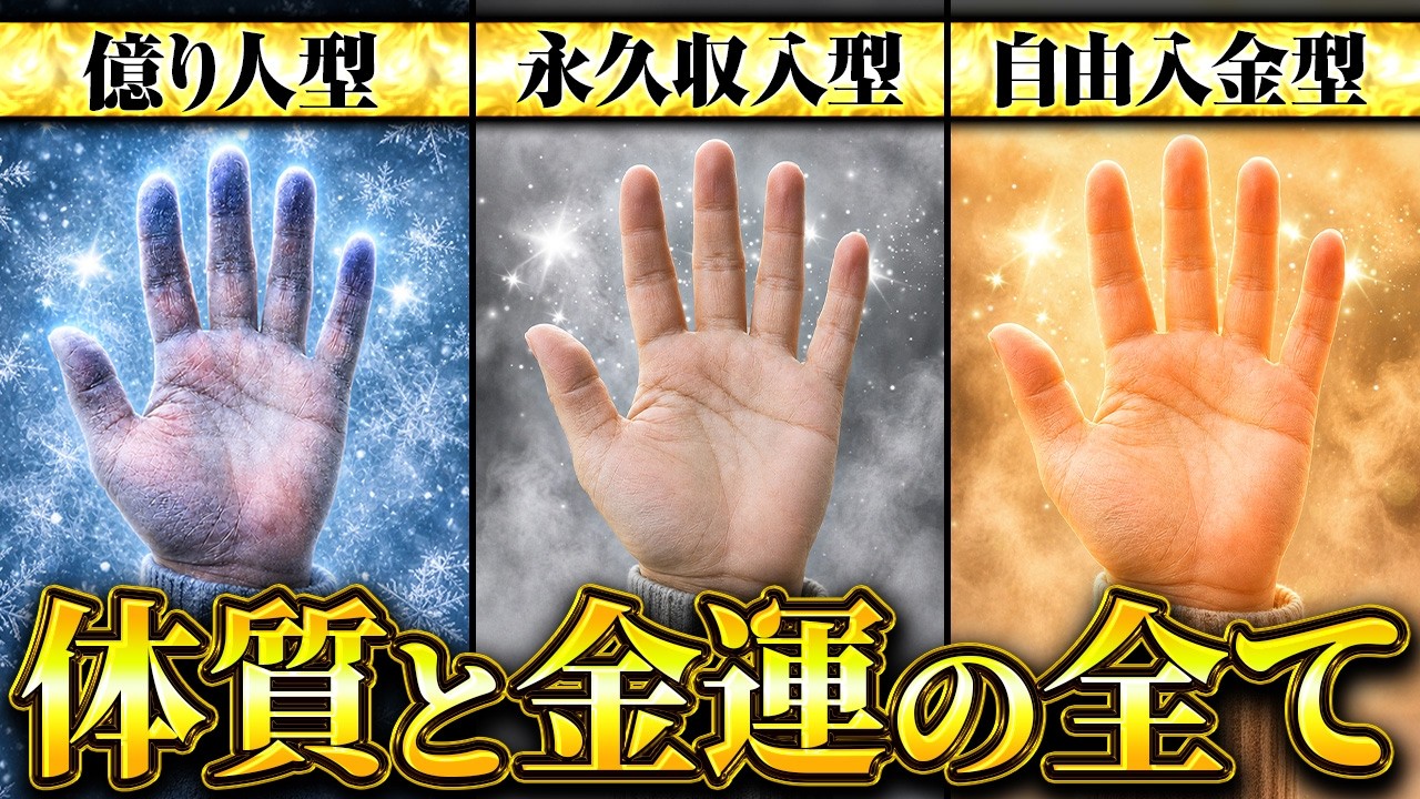 【金運診断】あなたの体質はどれに当てはまる？「億り人型/永久収入型/自由入金型」 お金持ちの人に共通する体質