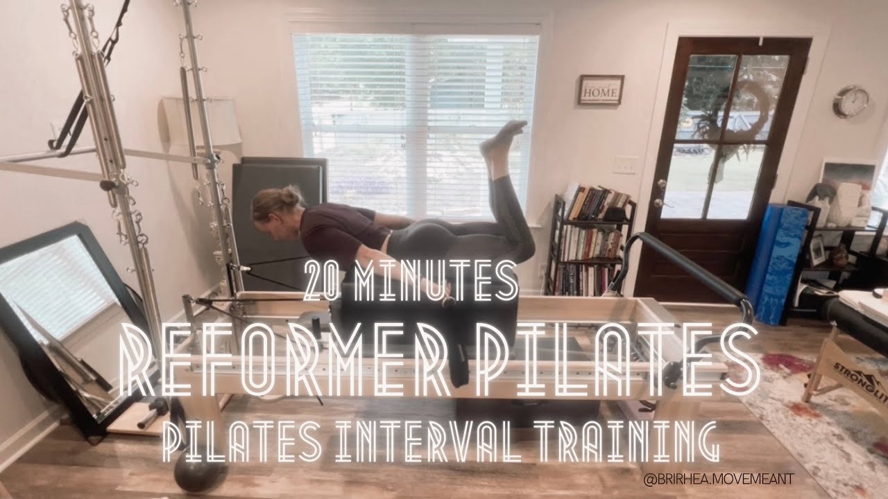 20 min (50 sec on/ 10 sec off) PIT Pilates Interval Training on