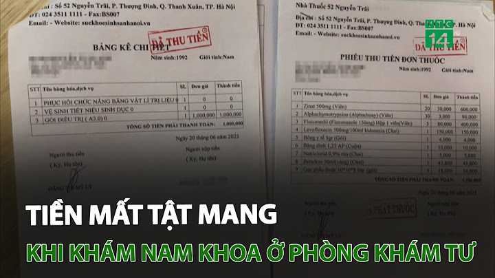 Khám nam khoa mất bao nhiêu tiền năm 2024