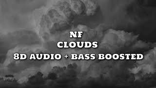 NF - CLOUDS (8D audio) (Bass Boosted)