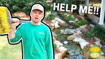 How To Take Care of a Pondless Water-Feature or Waterfall