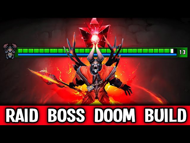 Raid Boss Doom Unkillable Build By Goodwin 38 Kills | Dota 2 Gameplay class=