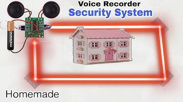 How To Make Security Alarm System || Security System kaise banaye LDR ki bina #securitysystem