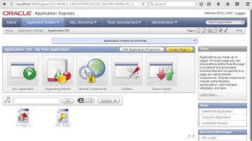 How To Install Oracle Application Express 4